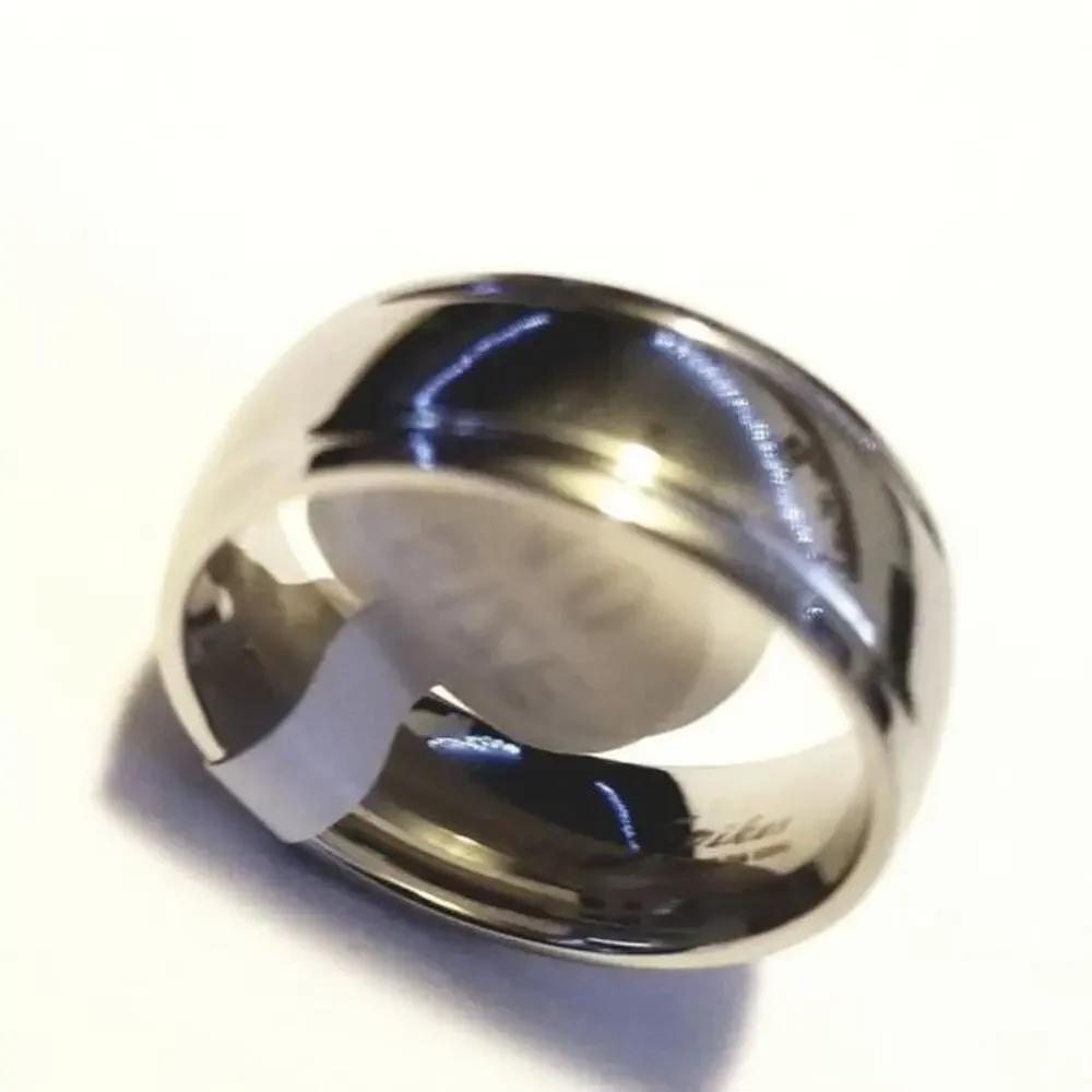 New stainless steel‎ ring size 13